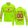 SHENANIGANS COORDINATOR - CUSTOM NAME RACING - FLY RACING - PINK 1 - LONG SLEEVE POLO SHIRT