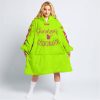SHENANIGANS COORDINATOR - CUSTOM NAME RACING - FLY RACING - PINK 1 - OODIE BLANKET HOODIE