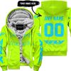 SHENANIGANS COORDINATOR - CUSTOM NAME RACING - FLY RACING - SKY BLUE - FLEECE ZIP HOODIE