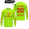SHENANIGANS COORDINATOR - CUSTOM NAME RACING - GASGAS - RED - JERSEY