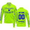 SHENANIGANS COORDINATOR - CUSTOM NAME RACING - HUSQVARNA - BLUE - LONG SLEEVE POLO SHIRT