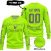 SHENANIGANS COORDINATOR - CUSTOM NAME RACING - HUSQVARNA - GREY - SWEATER UGLY