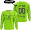 SHENANIGANS COORDINATOR - CUSTOM NAME RACING - HUSQVARNA - GREY - SWEATSHIRT