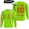 SHENANIGANS COORDINATOR - CUSTOM NAME RACING - HUSQVARNA - ORANGE - SWEATSHIRT