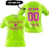 SHENANIGANS COORDINATOR - CUSTOM NAME RACING - HUSQVARNA - PINK - T-SHIRT