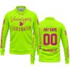 SHENANIGANS COORDINATOR - CUSTOM NAME RACING - HUSQVARNA - PINK 1 - LONG SLEEVE POLO SHIRT