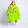 SHENANIGANS COORDINATOR - CUSTOM NAME RACING - HUSQVARNA - PINK 1 - OODIE BLANKET HOODIE