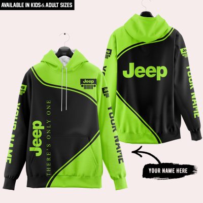 Premium - Custom Name - Jeep - Green