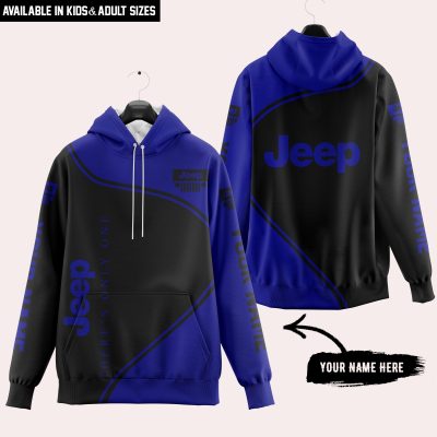Premium - Custom Name - Jeep - Navy