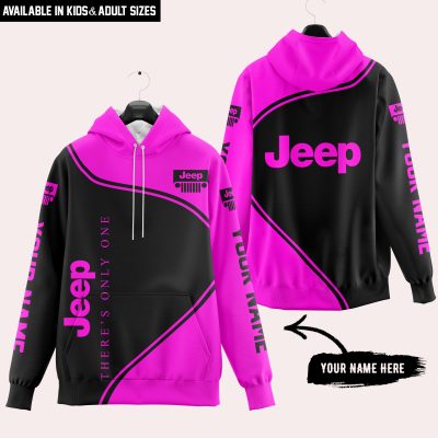 Premium - Custom Name - Jeep - Vivid Pink