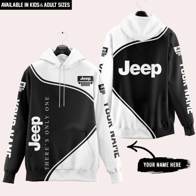 Premium - Custom Name - Jeep - White