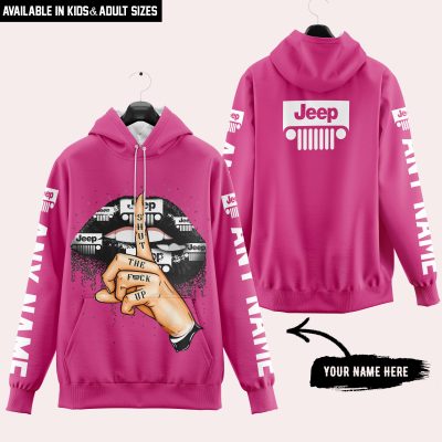 Shut The Fnck Up – Custom Name Jeep – Bright Pink