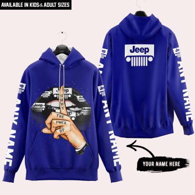 Shut The Fnck Up – Custom Name Jeep – Navy
