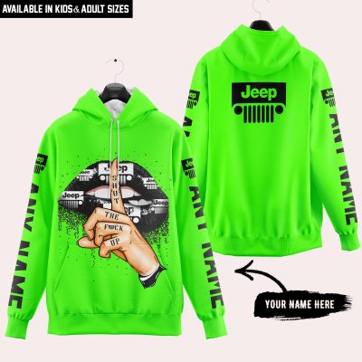 Shut The Fnck Up – Custom Name Jeep – Vivid Green