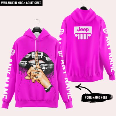 Shut The Fnck Up – Custom Name Jeep – Vivid Pink