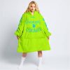 SHENANIGANS COORDINATOR - CUSTOM NAME RACING - HUSQVARNA - SKY BLUE - OODIE BLANKET HOODIE