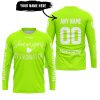 SHENANIGANS COORDINATOR - CUSTOM NAME RACING - HUSQVARNA - WHITE - JERSEY
