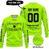 SHENANIGANS COORDINATOR - CUSTOM NAME RACING - MONSTER ENERGY - BLACK - SWEATER UGLY