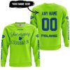 SHENANIGANS COORDINATOR - CUSTOM NAME RACING - POLARIS - BLUE - SWEATSHIRT