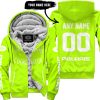SHENANIGANS COORDINATOR - CUSTOM NAME RACING - POLARIS - WHITE - FLEECE ZIP HOODIE
