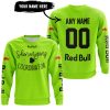 SHENANIGANS COORDINATOR - CUSTOM NAME RACING - RED BULL - BLACK - SWEATSHIRT