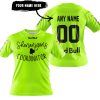 SHENANIGANS COORDINATOR - CUSTOM NAME RACING - RED BULL - BLACK - T-SHIRT