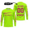 JUST BRAAAP IT – CUSTOM NAME RACING – FOX RACING – BRIGHT PINK - JERSEY
