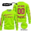 JUST BRAAAP IT – CUSTOM NAME RACING – FOX RACING – BRIGHT PINK - SWEATER UGLY