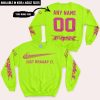 JUST BRAAAP IT – CUSTOM NAME RACING – FOX RACING – BRIGHT PINK - SWEATSHIRT