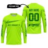 JUST BRAAAP IT – CUSTOM NAME RACING – FOX RACING – GREEN - JERSEY