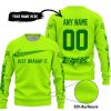 JUST BRAAAP IT – CUSTOM NAME RACING – FOX RACING – GREEN - SWEATER UGLY