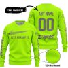 JUST BRAAAP IT – CUSTOM NAME RACING – FOX RACING – GREY - SWEATER UGLY