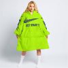JUST BRAAAP IT – CUSTOM NAME RACING – FOX RACING – NAVY - OODIE BLANKET HOODIE