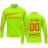 JUST BRAAAP IT – CUSTOM NAME RACING – FOX RACING – ORANGE - LONG SLEEVE POLO SHIRT