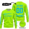 JUST BRAAAP IT – CUSTOM NAME RACING – FOX RACING – SKY BLUE -SWEATER UGLY