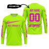 JUST BRAAAP IT – CUSTOM NAME RACING – FOX RACING – VIVID PINK - JERSEY