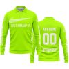 JUST BRAAAP IT – CUSTOM NAME RACING – FOX RACING – WHITE - LONG SLEEVE POLO SHIRT