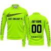 JUST BRAAAP IT – CUSTOM NAME RACING – ALPINESTARS – BLACK - LONG SLEEVE POLO SHIRT