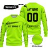 JUST BRAAAP IT – CUSTOM NAME RACING – ALPINESTARS – BLACK - SWEATER UGLY