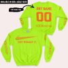 JUST BRAAAP IT – CUSTOM NAME RACING – ALPINESTARS – ORANGE - SWEATSHIRT