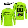 JUST BRAAAP IT – CUSTOM NAME RACING – BMW – BLACK - JERSEY