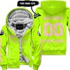 JUST BRAAAP IT – CUSTOM NAME RACING – CAN-AM – PINK - FLEECE ZIP HOODIE