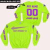 JUST BRAAAP IT – CUSTOM NAME RACING – CAN-AM – PURPLE - SWEATSHIRT