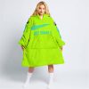 JUST BRAAAP IT – CUSTOM NAME RACING – CAN-AM – SKY BLUE - OODIE BLANKET HOODIE