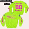 JUST BRAAAP IT – CUSTOM NAME RACING – CAN-AM – VIVID PINK - SWEATSHIRT