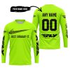 JUST BRAAAP IT – CUSTOM NAME RACING – FLY RACING – BLACK - JERSEY