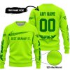 JUST BRAAAP IT – CUSTOM NAME RACING – FLY RACING – GREEN - SWEATER UGLY