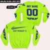 JUST BRAAAP IT – CUSTOM NAME RACING – FLY RACING – NAVY - SWEATSHIRT