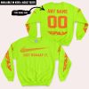 JUST BRAAAP IT – CUSTOM NAME RACING – FLY RACING – ORANGE - SWEATSHIRT