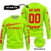 JUST BRAAAP IT – CUSTOM NAME RACING – FLY RACING – RED - SWEATER UGLY